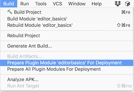 Prepare Plugin for Deployment